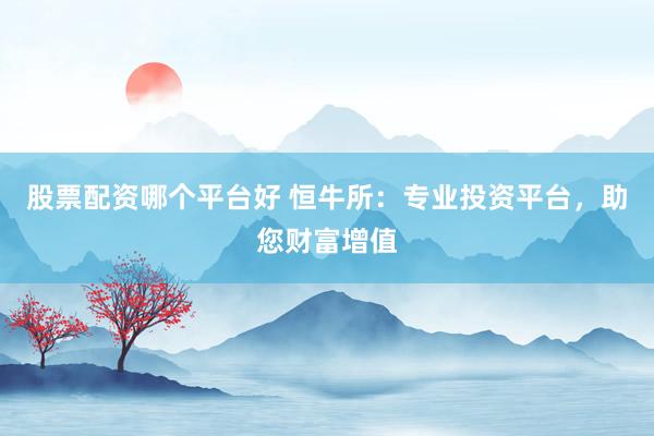 股票配资哪个平台好 恒牛所：专业投资平台，助您财富增值