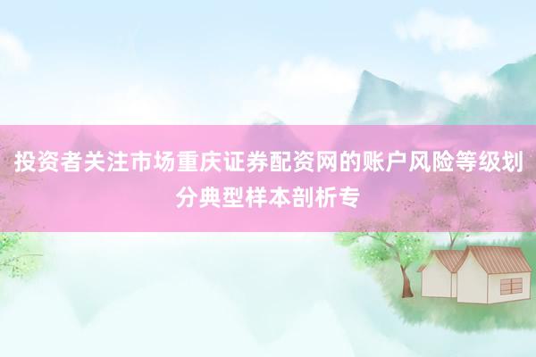 投资者关注市场重庆证券配资网的账户风险等级划分典型样本剖析专